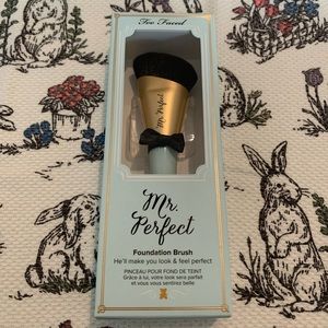 New Too Faced Mr. Perfect Foundation Brush - Limited Edition